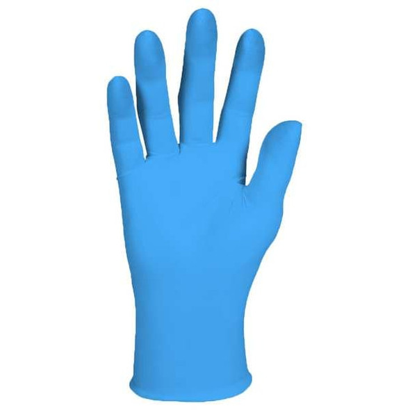 Ansell G10, Disposable Gloves, 6 mil Palm, Nitrile, Powder-Free, XS ( 5 1/2 ), 100 PK, Blue 54420