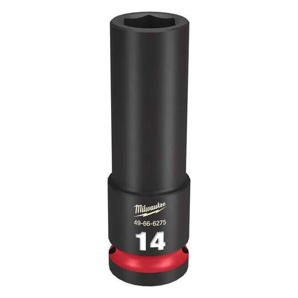 14mm SHOCKWAVE Impact Duty 1/2 in. Drive Deep Well 6 Point Impact Socket