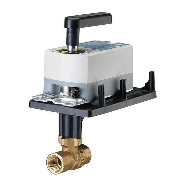 Siemens HVAC Ball Valve,Two-Way,Brass,1/2 in 171A-10303S