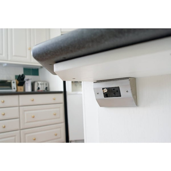 Hubbell Wiring Device-Kellems Electrical Box,Undercabinet,30 cu. in. RU200SS Hubbell Wiring Device-Kellems Electrical Box,Undercabinet,30 cu. in. RU200SS