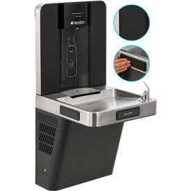 Global Industrial Refrigerated Drinking Fountain with Bottle Filler Filtered