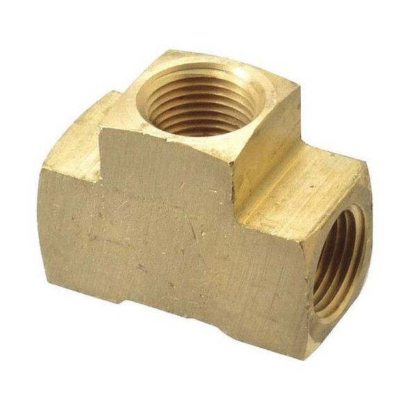 Weatherhead Tee Brass 3/8In, 3700X6 3700X6