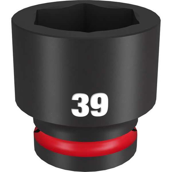 39mm SHOCKWAVE Impact Duty 3/4 in. Drive Standard 6 Point Impact Socket