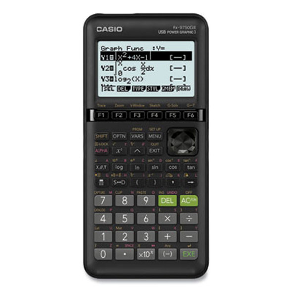 Casio® CALCULATOR,GRAPHING,BK FX-9750GIII
