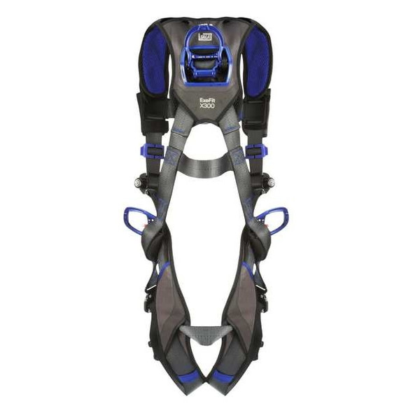 ExoFit(TM) X300 Fall Protection Harness, M, 420 lb, Quick-Connect Chest/ Quick-Connect Leg Straps