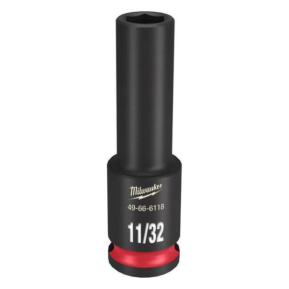 11/32 in. SHOCKWAVE Impact Duty 3/8 in. Drive Deep Well 6 Point Impact Socket