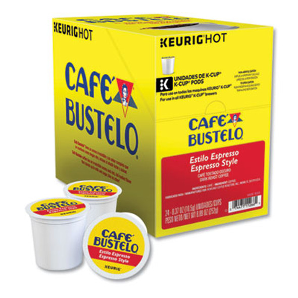 Café Bustelo Espresso Style K-Cups, 24/box 6106