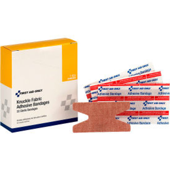 First Aid Only Heavy Woven Knuckle Bandages 50/Box