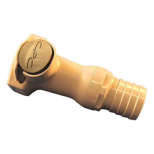 Colder 3/8" Barb x Insert Coupler HFC22612