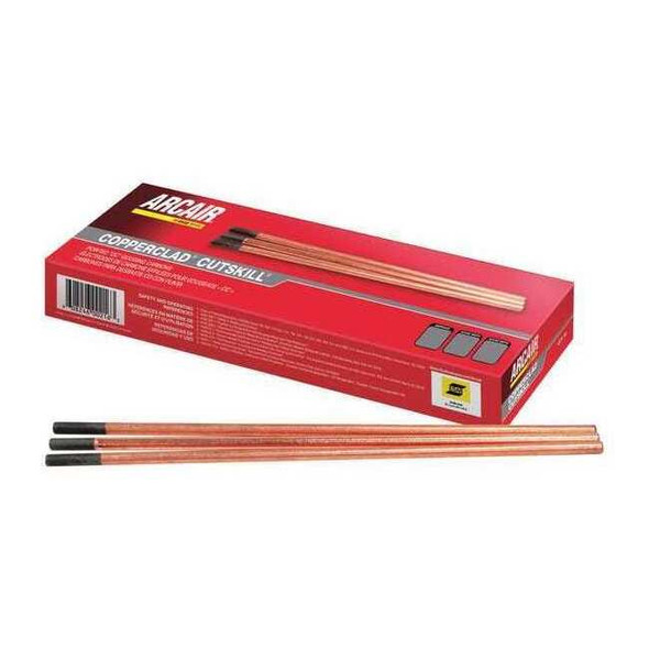 Arcair Elec,Pointed Gouging,Carb,1/4"x12",PK50 22043003C