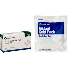 First Aid Only Instant Cold Pack 4"" x  5"" 1/Box