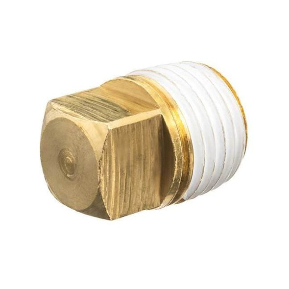 Manufacturer Varies Brass Hollow Square Head Plug, Male NPT ZUSA-PF-10734