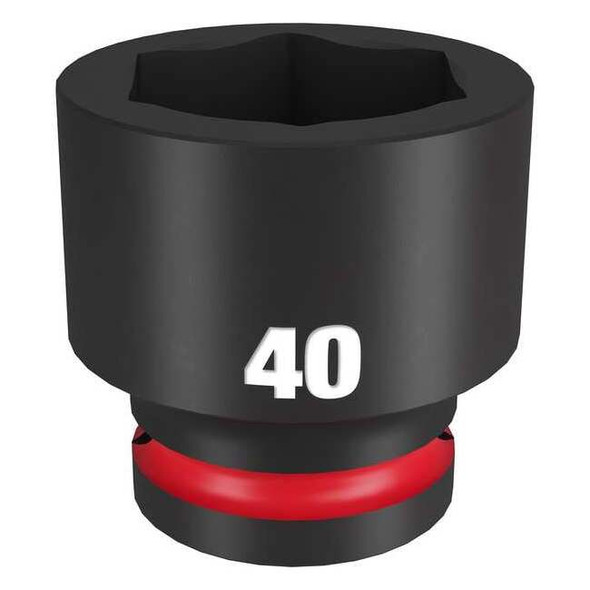 40mm SHOCKWAVE Impact Duty 3/4 in. Drive Standard 6 Point Impact Socket