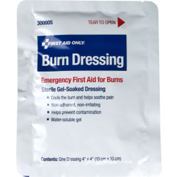 First Aid Only Burn Dressing 4"" x 4""