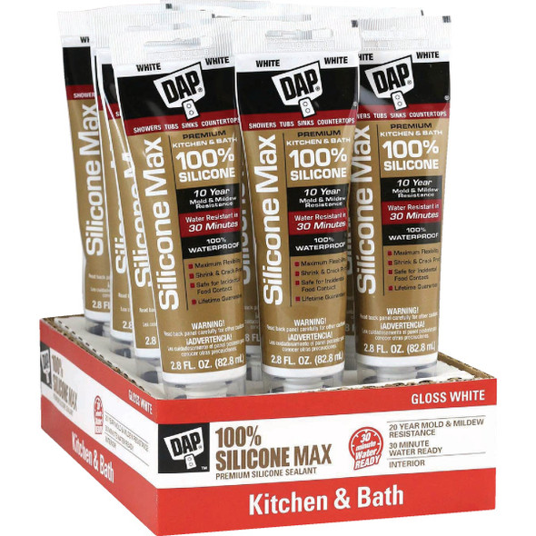 Silicone Max 2.8 Wht K&b Sil Sealant 7079808795 775849