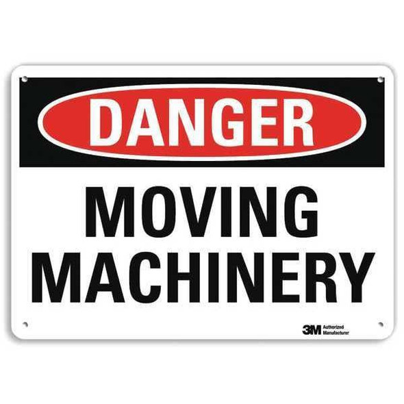 Lyle Danger Sign,10 inx14 in,Plastic U3-1803-NP_14X10