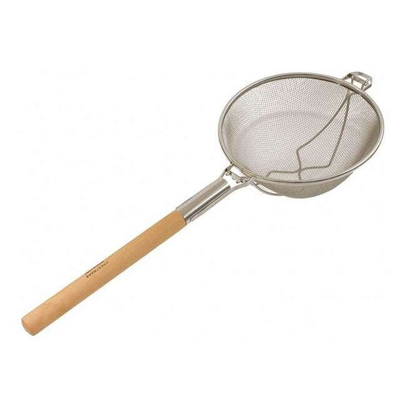 Crestware Mesh Strainer,14 in. W,Steel WHSHD14