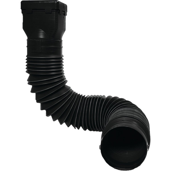 Ground Spout Blk Downspout Ext GRNDSPTBK