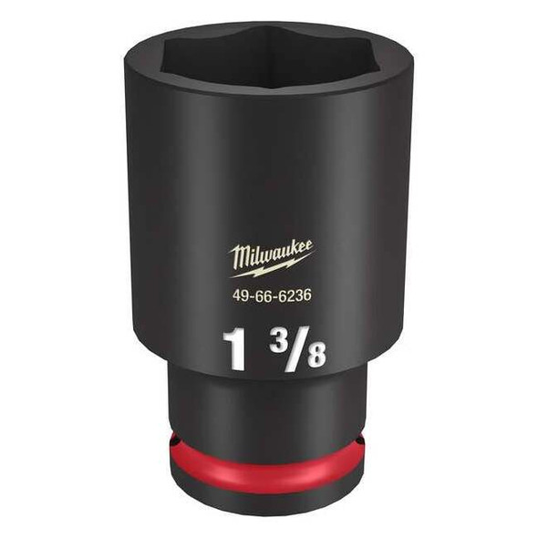 1-3/8 in. SHOCKWAVE Impact Duty 1/2 in. Drive Deep Well 6 Point Impact Socket