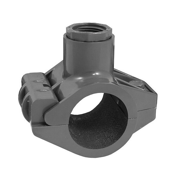 Westlake Pipe & Fittings PVC,Tee,11/2"Clamp,11/2"Clamp 362210
