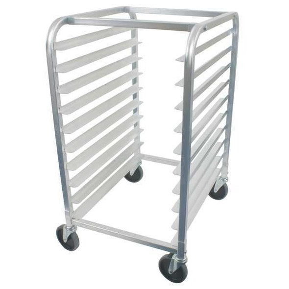 Crestware Pan Rack, Aluminum, 10-Slot, 38in. H ABPR10