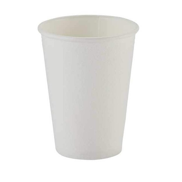 Dixie Disposable Hot cup 12 oz. White, Paper, Pk1000 5342W