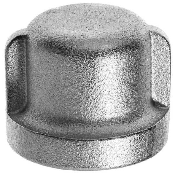 Manufacturer Varies Round Cap,316 SS,1/4",F BSPT,Class 150 ZUSA-PF-7534