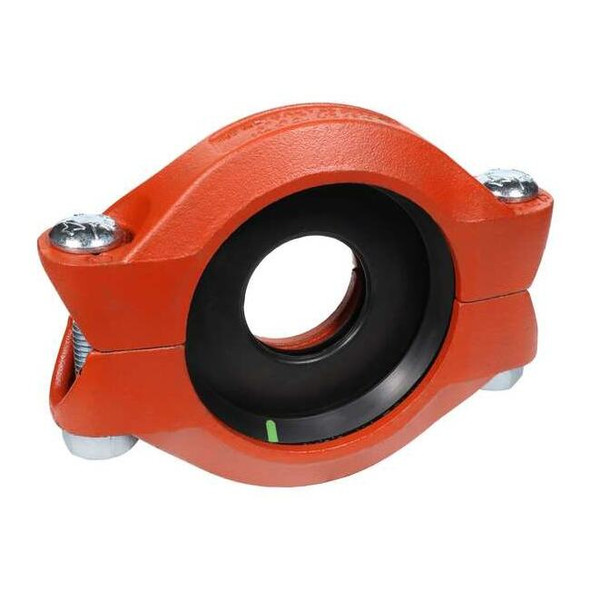 Gruvlok Reducing Coupling,Ductile Iron, 3 x 2 in 0390009348