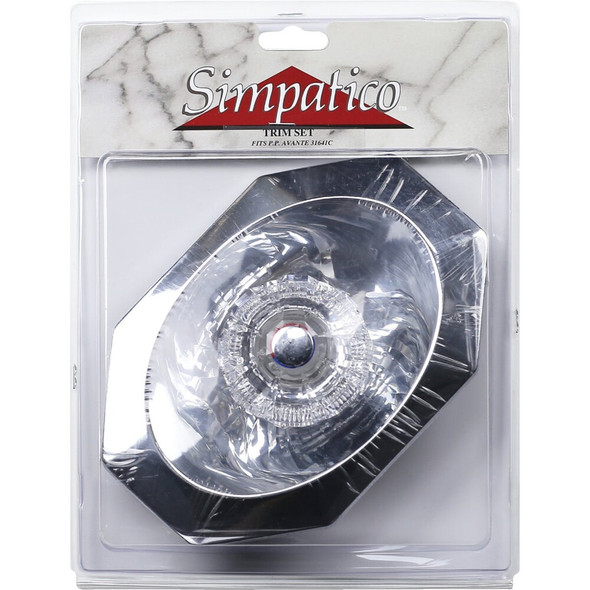 Lasco Price Pfister Avante Tub & Shower Trim Kit, Chrome 31641C 403967