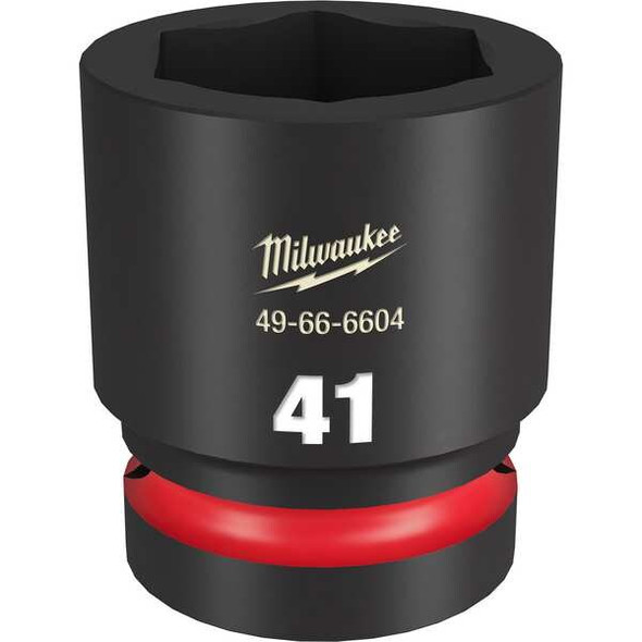 41mm SHOCKWAVE Impact Duty 1 in. Drive Standard 6 Point Impact Socket
