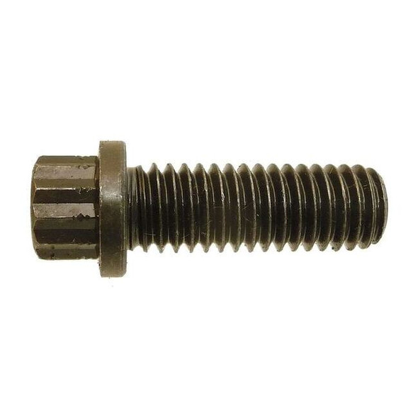 Grade 9, 1/2"-13 Flange Bolt, Plain Alloy Steel, 1-3/4 in L, 10 PK