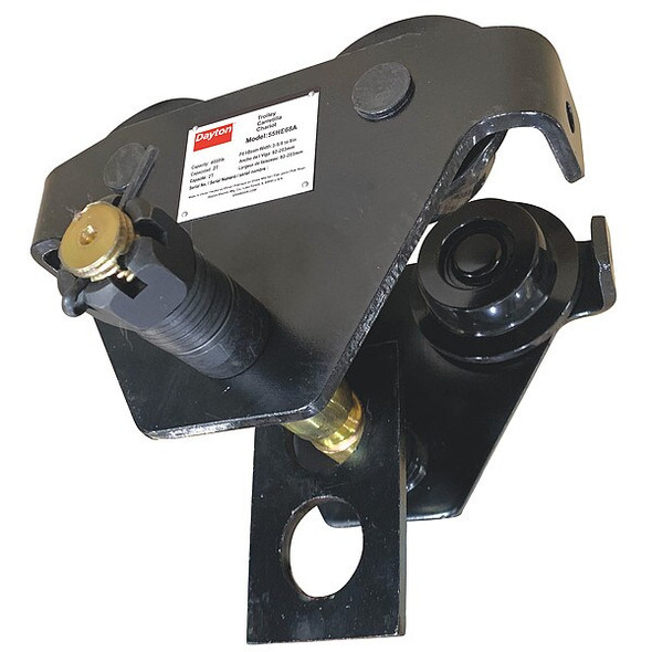 Dayton Push Trolley,4000 lb. Load Capacity 55HE68