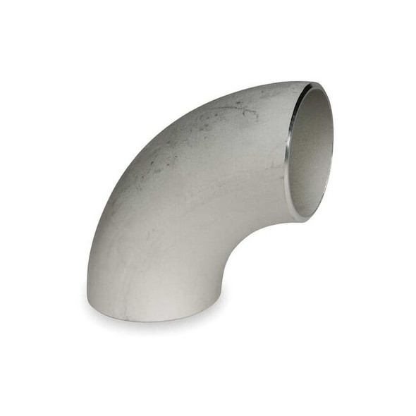 3 in 304L Stainless Steel Schedule 10 Butt Weld 90Â° Long Radius Elbow