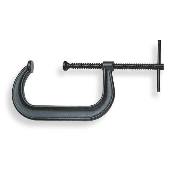 Westward C-Clamp,4",Steel,Regular Duty,6200 lb. 2HUK1 Westward C-Clamp,4",Steel,Regular Duty,6200 lb. 2HUK1