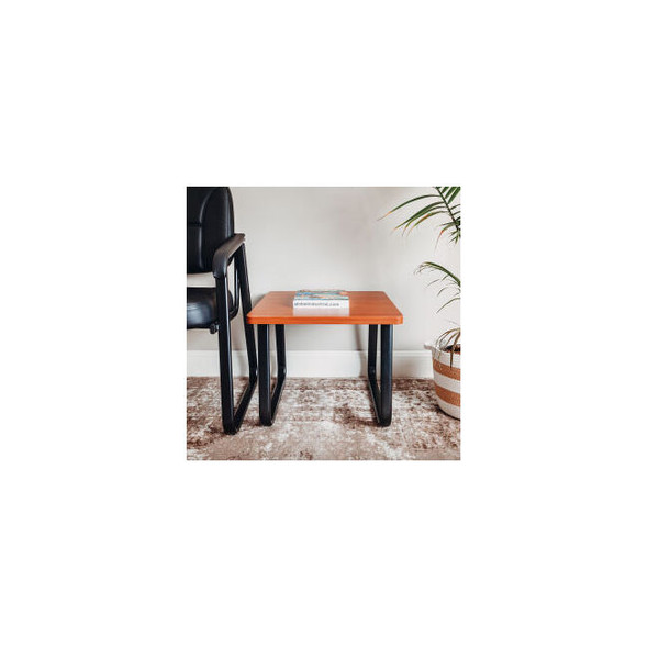 Interion Square End Table 20"" x 20"" Cherry Top