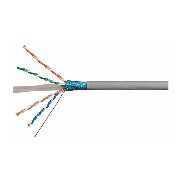 Monoprice Data Cable,Cat 6,23 AWG,1000ft,Gray 18610