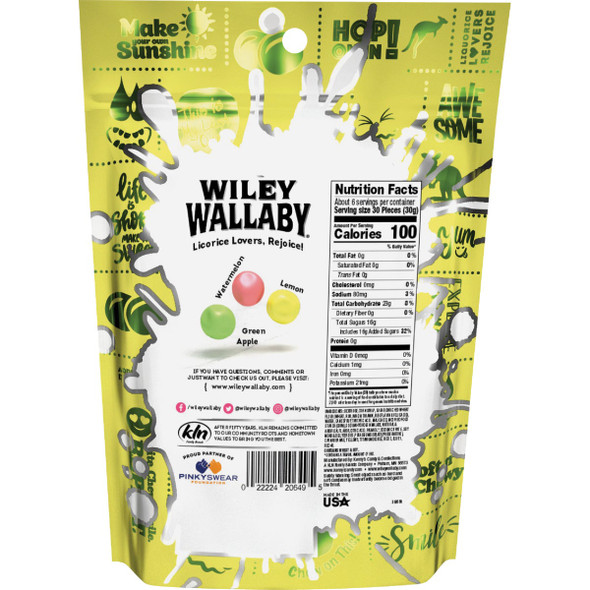 Wiley Wallaby 6 Oz. Sourrageous Drops
