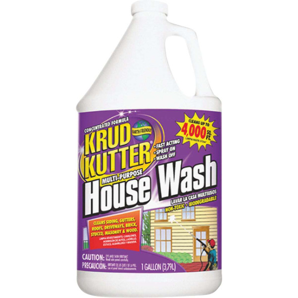Krud Kutter Multi-Purpose House Wash Concentrate, 1 Gal. HW012