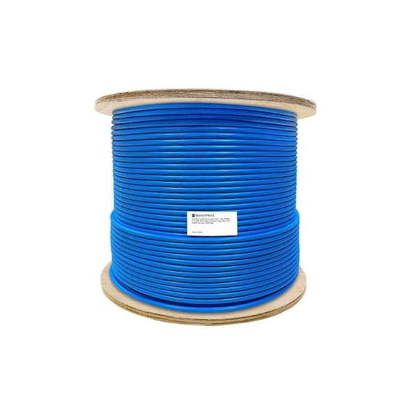 Manufacturer Varies Data Cable,Cat 6A,23 AWG,1000ft,Blue 21794