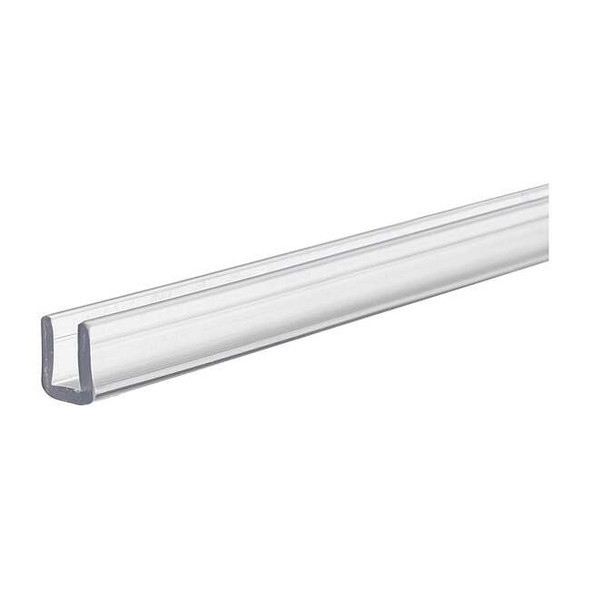 Polycarbonate Polycarbonate U-Channel, 36 in L, Colorless