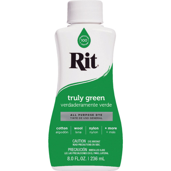 Rit 8 Oz. All Purpose Truly Green Liquid Dye 88550