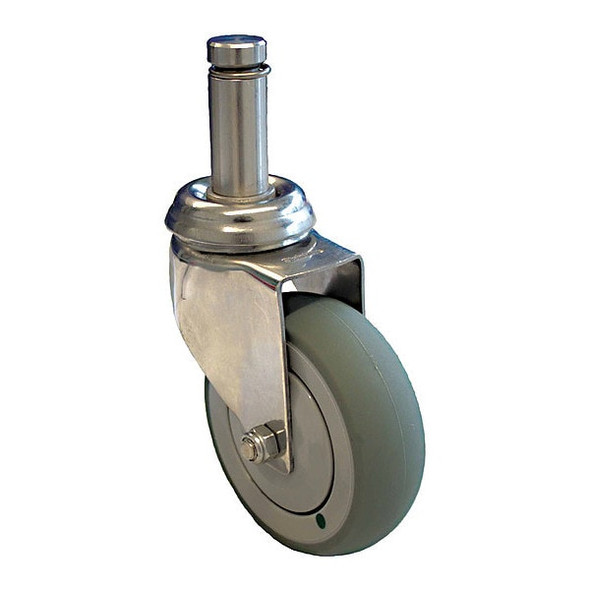 Manufacturer Varies Stem Caster,165 lb. Ld,27/32" Stem Dia. P14SX-RP030K-SG7-AM