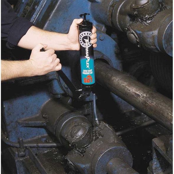 Lps High Temperature Bearing Grease, 14 oz, Cartridge, Amber 70214