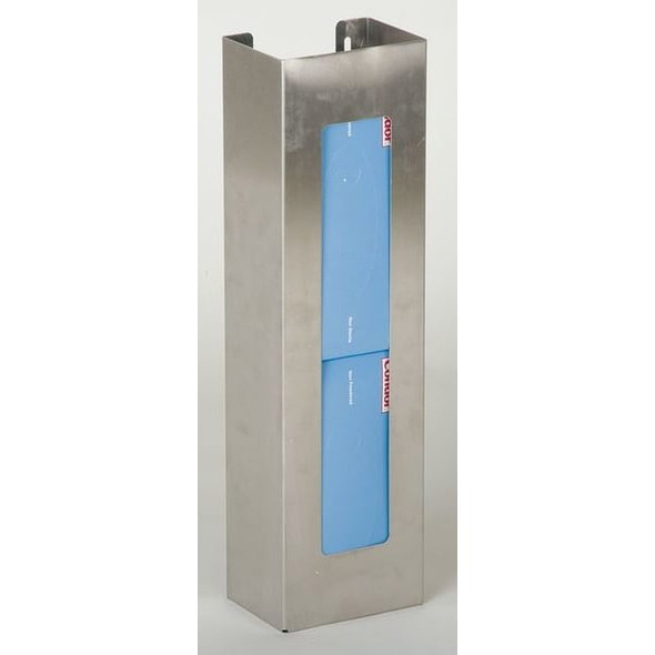 Manufacturer Varies Glove Dispenser,Stainless Steel,2 Boxes 6GKZ2