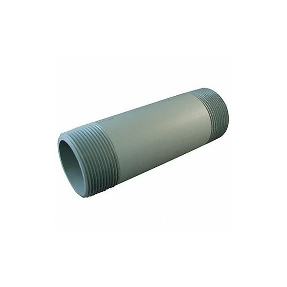 Manufacturer Varies 6" MNPT x 6" TBE PVC Pipe Nipple Sch 80 892-060