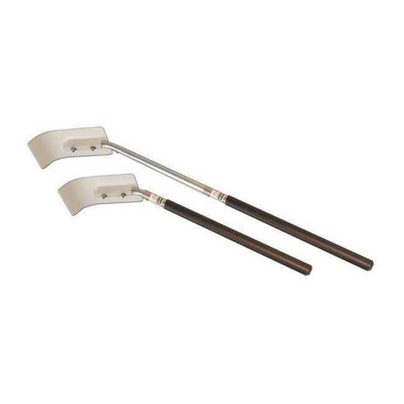 Manplow 6" Ice Scraper with 32" to 48" Extension Handle MTCT