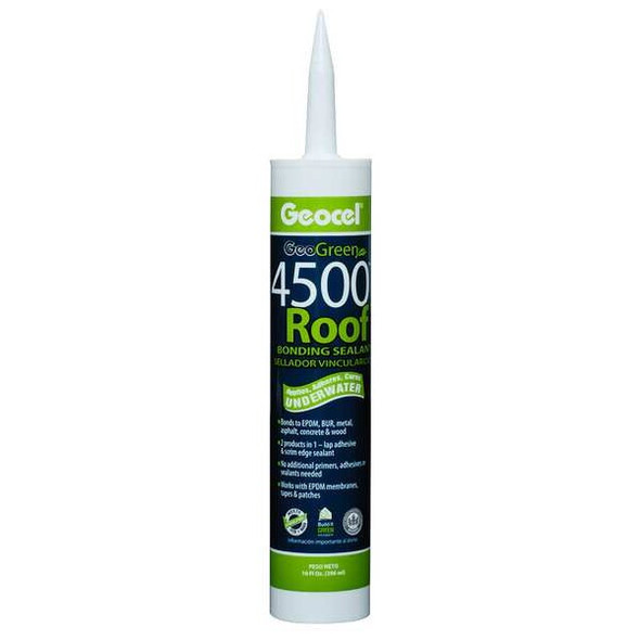 Geocel Sealant, 10 oz, Cartridge, Black, Hybrid Base, 4500 GC55103