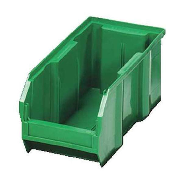 Quantum Storage Systems HangandStackBin,18inL,8.25inW,Plastic QUS265GN