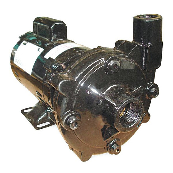 Dayton Straight Centrifugal High Head Pump,1 HP 55JJ70
