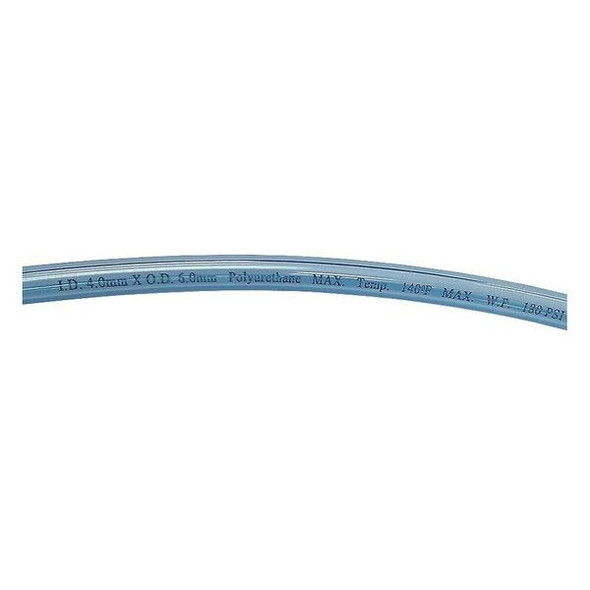 Manufacturer Varies Tubing,4 IDx6mm OD,100 Ft,Clear Blue 1PBR6
